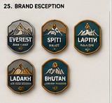 Destination badges: Everest, Spiti, Ladakh, Bhutan